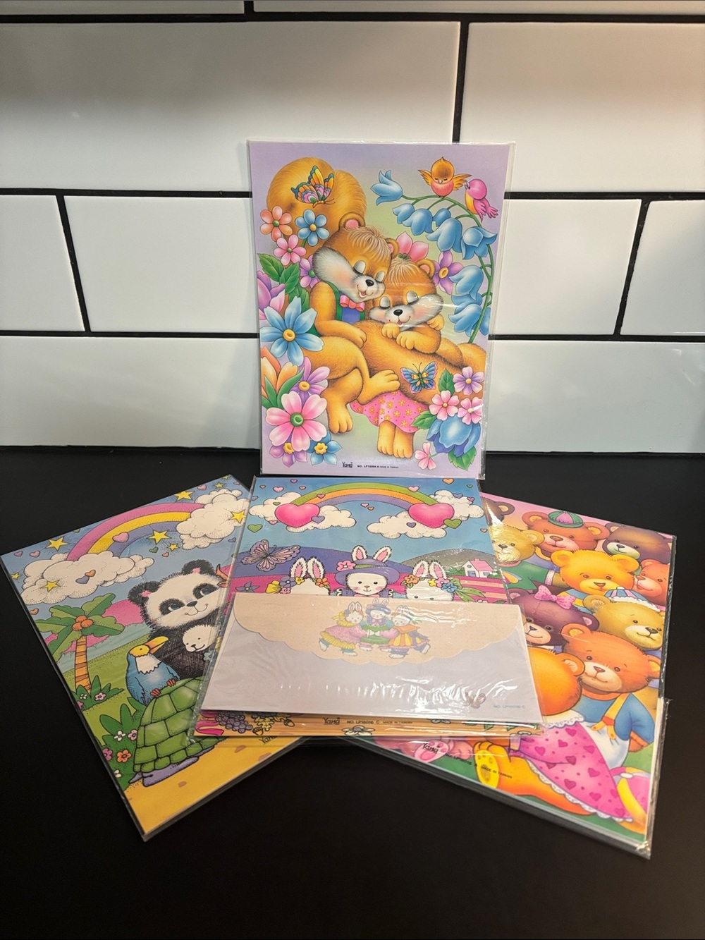 Vintage 90’s YANG Letter Writing Sets Bundle - 4 Scented Packs NWT